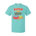 thumbnail image 1 of Inktastic Labrador Retriever Loved by a T-Shirt, 1 of 5