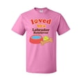 thumbnail image 1 of Inktastic Labrador Retriever Loved by a T-Shirt, 1 of 5