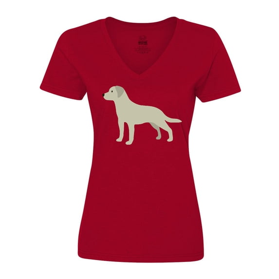 Inktastic Labrador Women's V-Neck T-Shirt