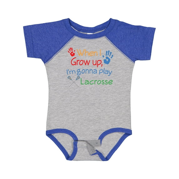 Inktastic Lacrosse Baby Boys or Girls Baby Bodysuit