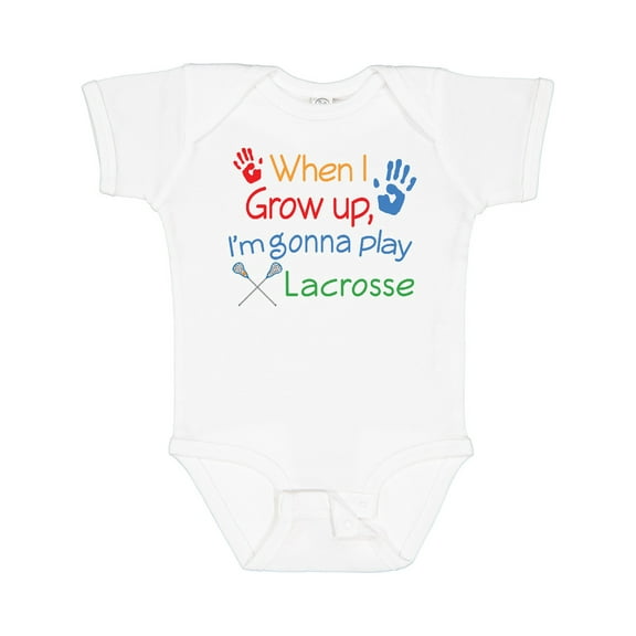 Inktastic Lacrosse Baby Boys or Girls Baby Bodysuit