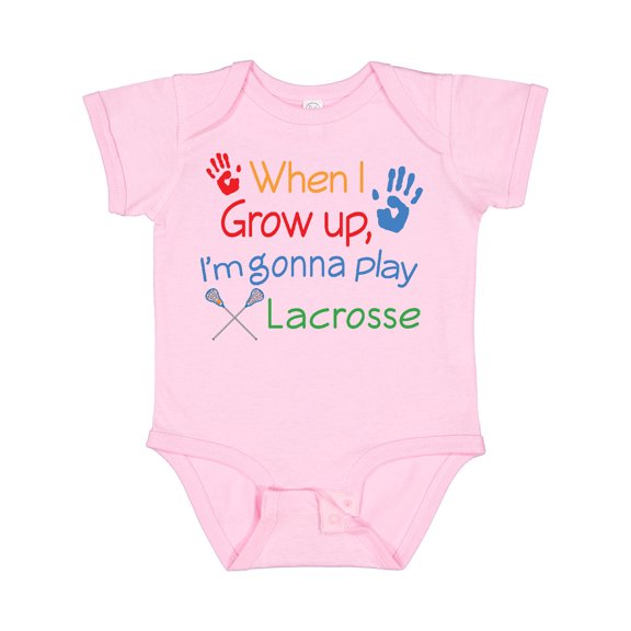 Inktastic Lacrosse Baby Boys or Girls Baby Bodysuit
