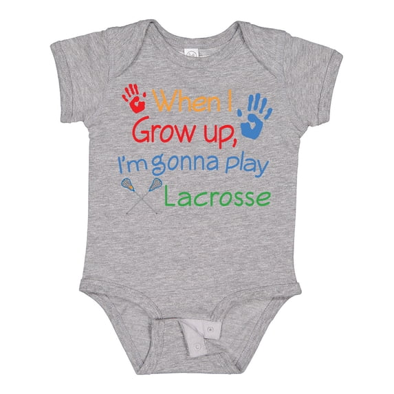 Inktastic Lacrosse Baby Boys or Girls Baby Bodysuit