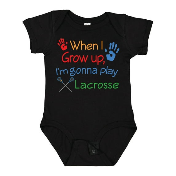 Inktastic Lacrosse Baby Boys or Girls Baby Bodysuit