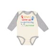 thumbnail image 1 of Inktastic Lacrosse Baby Boys or Girls Long Sleeve Baby Bodysuit, 1 of 5