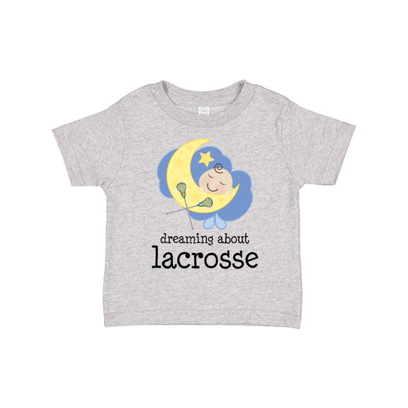 Inktastic Lacrosse Baby Dream About Boys or Girls Toddler T-Shirt