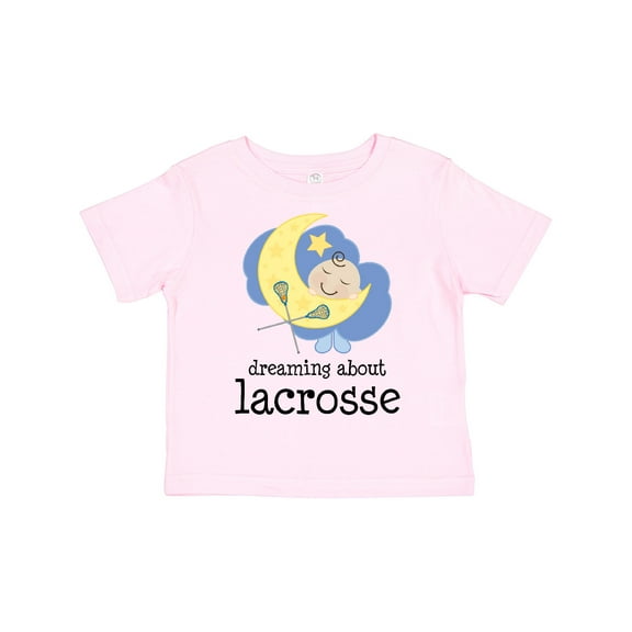 Inktastic Lacrosse Baby Dream About Boys or Girls Toddler T-Shirt