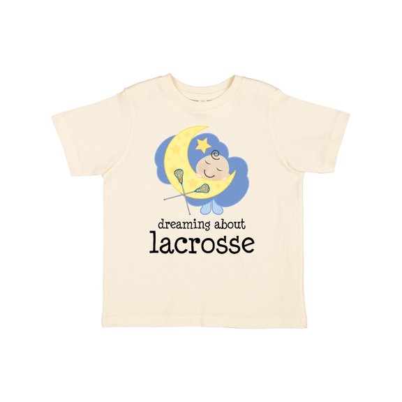 Inktastic Lacrosse Baby Dream About Boys or Girls Toddler T-Shirt
