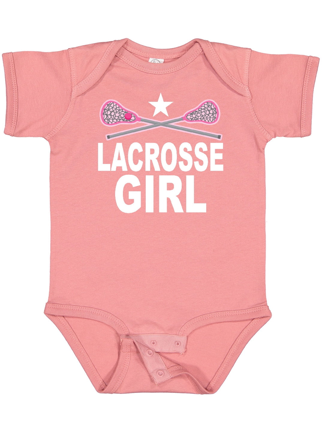 Inktastic Lacrosse Girl Gift Baby Girl Bodysuit