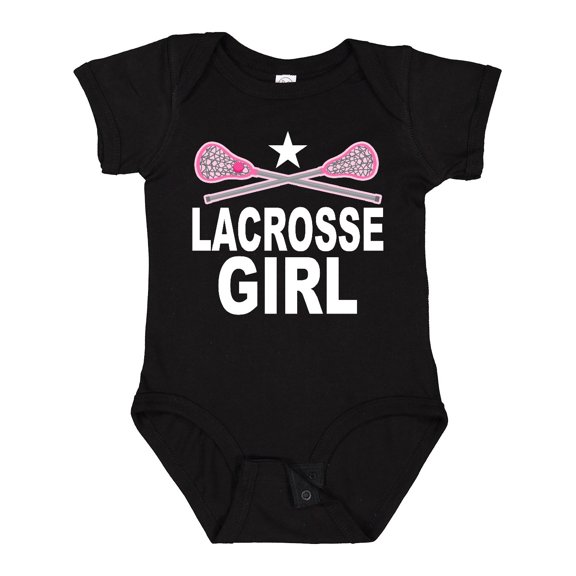 Inktastic Lacrosse Girl Girls Baby Bodysuit
