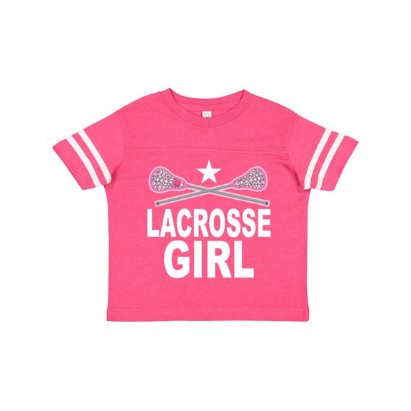 Inktastic Lacrosse Girl Girls Toddler T-Shirt