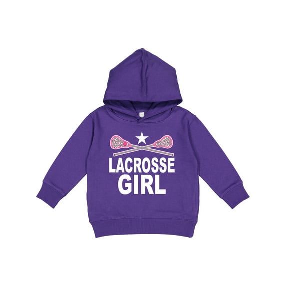 Inktastic Lacrosse Girl Toddler Hoodie