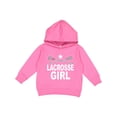 thumbnail image 1 of Inktastic Lacrosse Girl Toddler Hoodie, 1 of 4