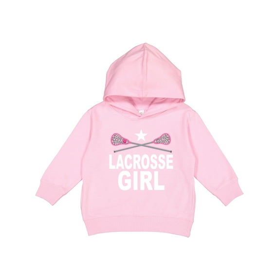 Inktastic Lacrosse Girl Toddler Hoodie