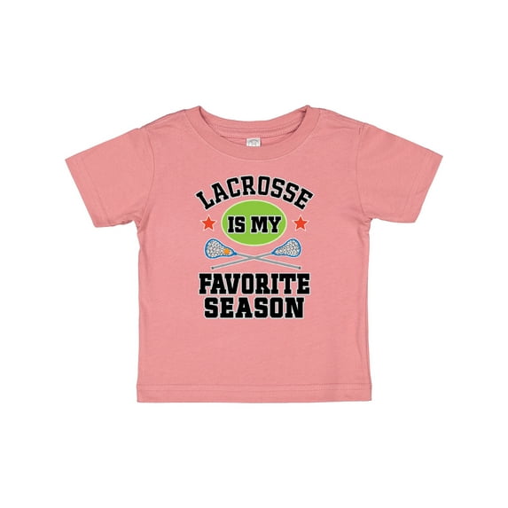 Inktastic Lacrosse Is My Favorite Season Boys or Girls Baby T-Shirt