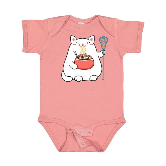 Inktastic Lacrosse Player Coach Funny Boys or Girls Baby Bodysuit