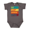thumbnail image 1 of Inktastic Lacrosse Player Eat Sleep Lacrosse Repeat Boys or Girls Baby Bodysuit, 1 of 5