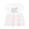 thumbnail image 1 of Inktastic Lacrosse Player Like Daddy Girls Baby Dress, 1 of 5