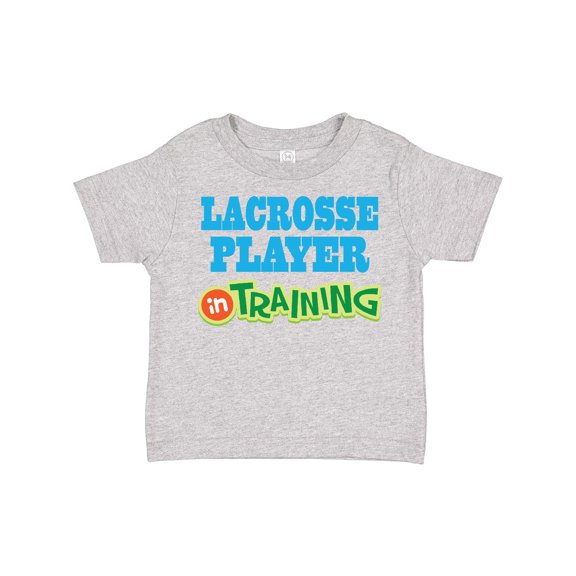 Inktastic Lacrosse Player in Training Boys or Girls Toddler T-Shirt