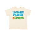 thumbnail image 1 of Inktastic Lacrosse Player in Training Boys or Girls Toddler T-Shirt, 1 of 5