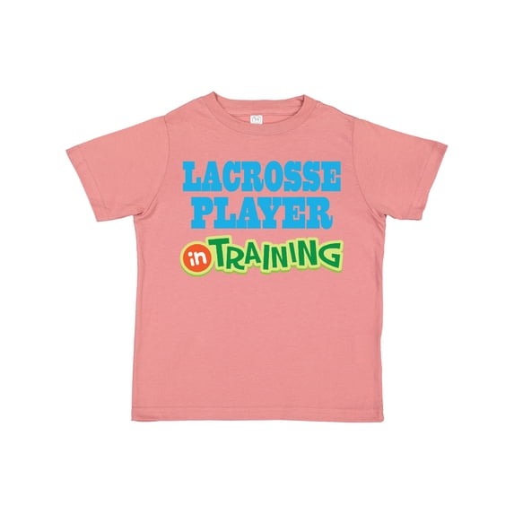 Inktastic Lacrosse Player in Training Boys or Girls Toddler T-Shirt
