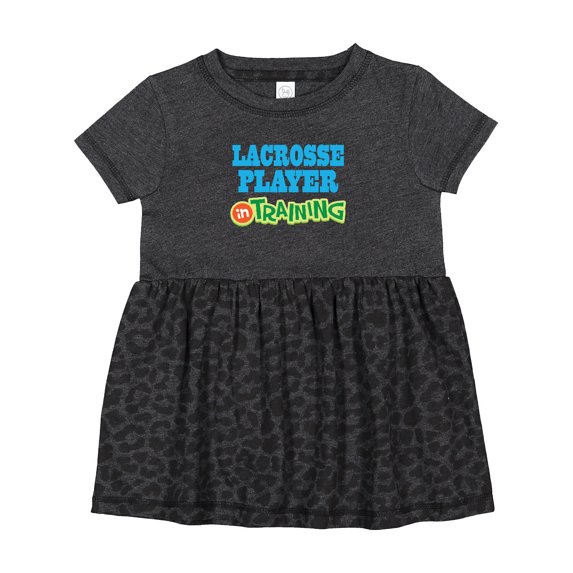 Inktastic Lacrosse Player in Training Girls Baby Dress