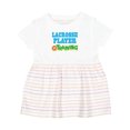 thumbnail image 1 of Inktastic Lacrosse Player in Training Girls Baby Dress, 1 of 5