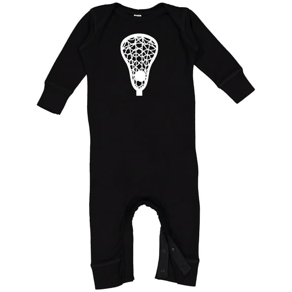 Inktastic Lacrosse Sports Team Coach Player Baby Romper Coveralls