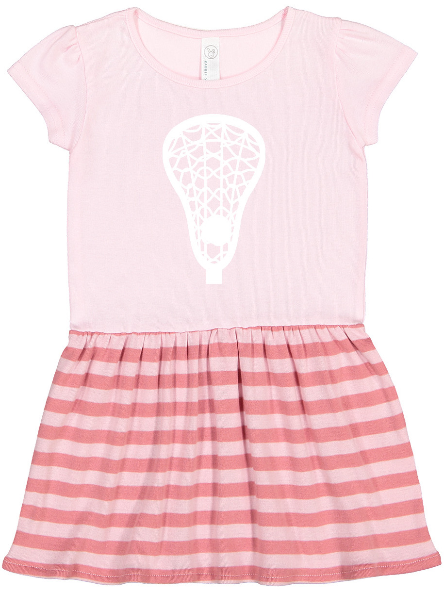 Inktastic Lacrosse Sports Team Coach Player Gift Toddler Girl Dress