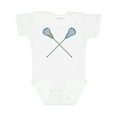thumbnail image 1 of Inktastic Lacrosse Sticks Future Player Boys or Girls Baby Bodysuit, 1 of 5