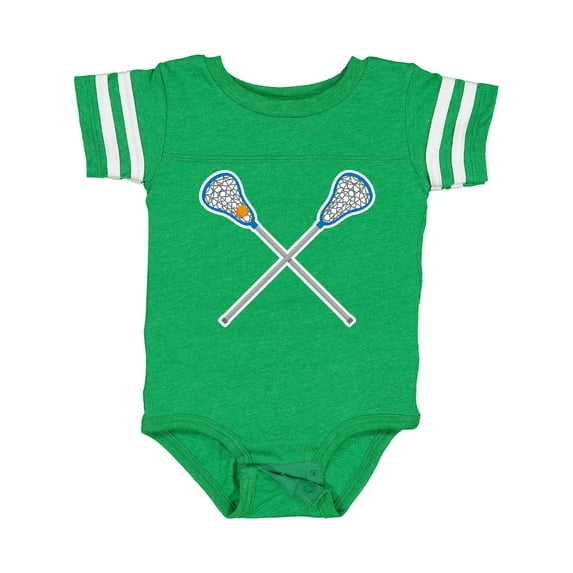 Inktastic Lacrosse Sticks Future Player Boys or Girls Baby Bodysuit