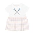 thumbnail image 1 of Inktastic Lacrosse Sticks Future Player Girls Baby Dress, 1 of 5