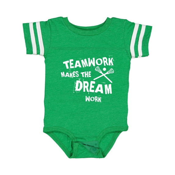 Inktastic Lacrosse Teamwork Boys or Girls Baby Bodysuit