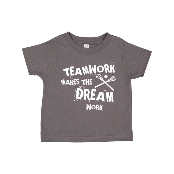 Inktastic Lacrosse Teamwork Boys or Girls Toddler T-Shirt
