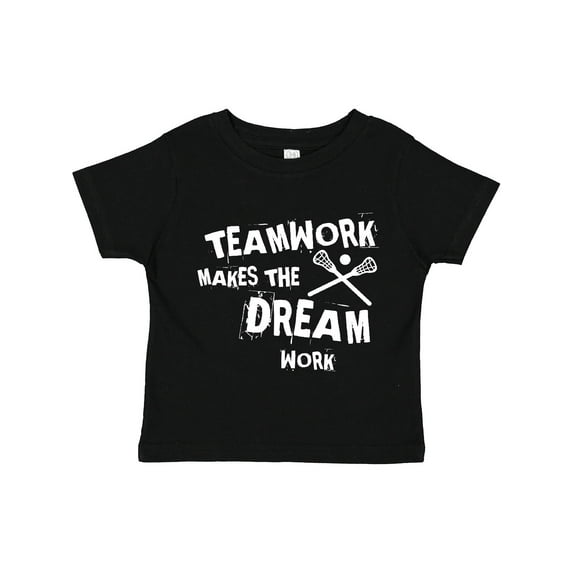 Inktastic Lacrosse Teamwork Boys or Girls Toddler T-Shirt