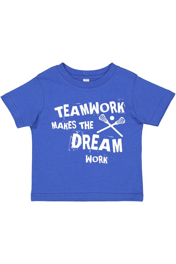 Lacrosse Teamwork Boys or Girls Toddler T-Shirt