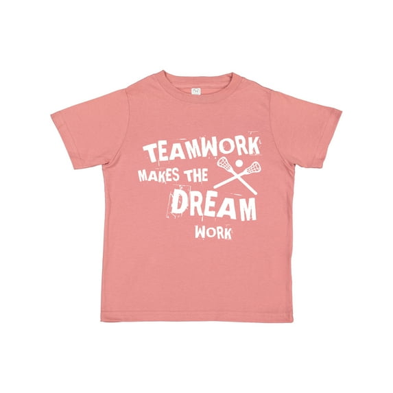 Inktastic Lacrosse Teamwork Boys or Girls Toddler T-Shirt