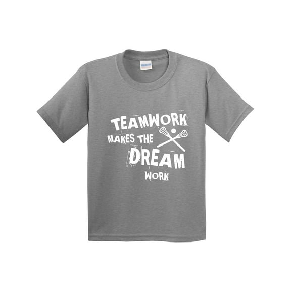 Inktastic Lacrosse Teamwork Youth T-Shirt