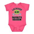 thumbnail image 1 of Inktastic Lacrosse is My Favorite Season Boys or Girls Baby Bodysuit, 1 of 5