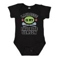 thumbnail image 1 of Inktastic Lacrosse is My Favorite Season Boys or Girls Baby Bodysuit, 1 of 5