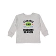 thumbnail image 1 of Inktastic Lacrosse is My Favorite Season Boys or Girls Long Sleeve Toddler T-Shirt, 1 of 5