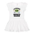 thumbnail image 1 of Inktastic Lacrosse is My Favorite Season Girls Baby Dress, 1 of 5