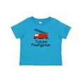 thumbnail image 1 of Inktastic Ladder Truck Future Firefighter Boys or Girls Baby T-Shirt, 1 of 5