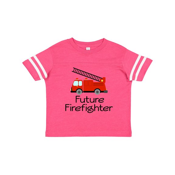 Inktastic Ladder Truck Future Firefighter Boys or Girls Toddler T-Shirt