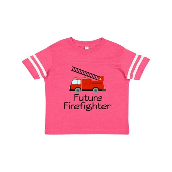 Inktastic Ladder Truck Future Firefighter Boys or Girls Toddler T-Shirt
