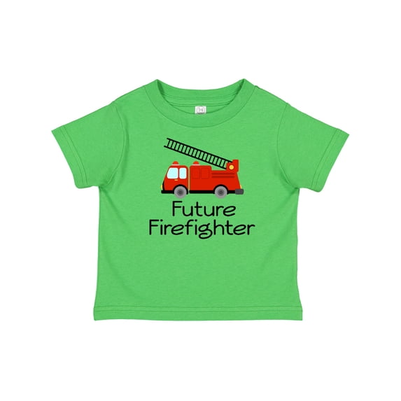 Inktastic Ladder Truck Future Firefighter Boys or Girls Toddler T-Shirt