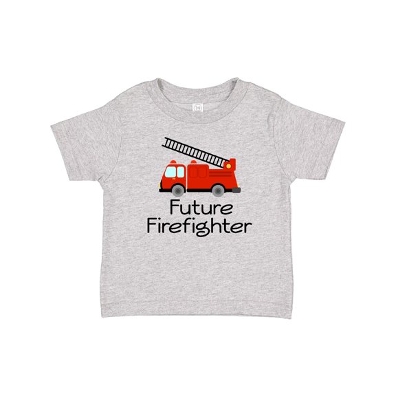 Inktastic Ladder Truck Future Firefighter Boys or Girls Toddler T-Shirt