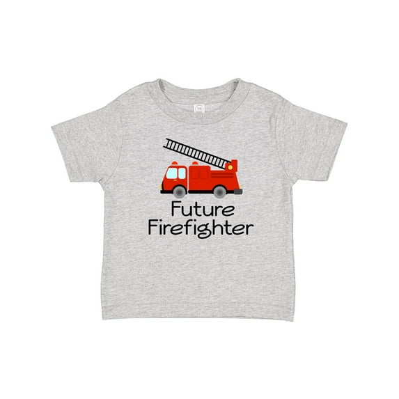 Inktastic Ladder Truck Future Firefighter Boys or Girls Toddler T-Shirt