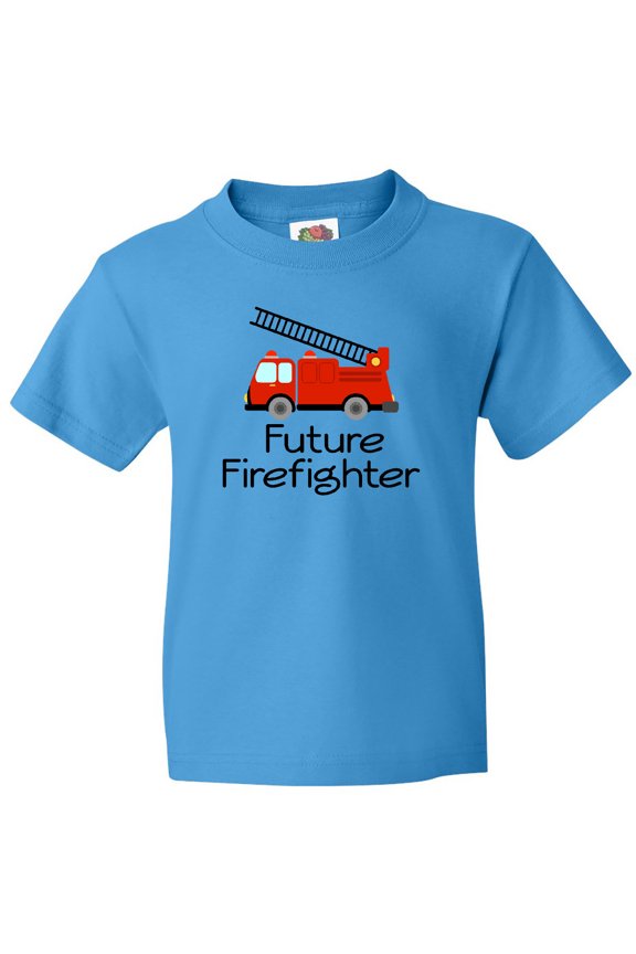 Ladder Truck Future Firefighter Youth T-Shirt
