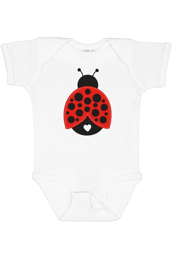 Lady Bug Girls Baby Bodysuit